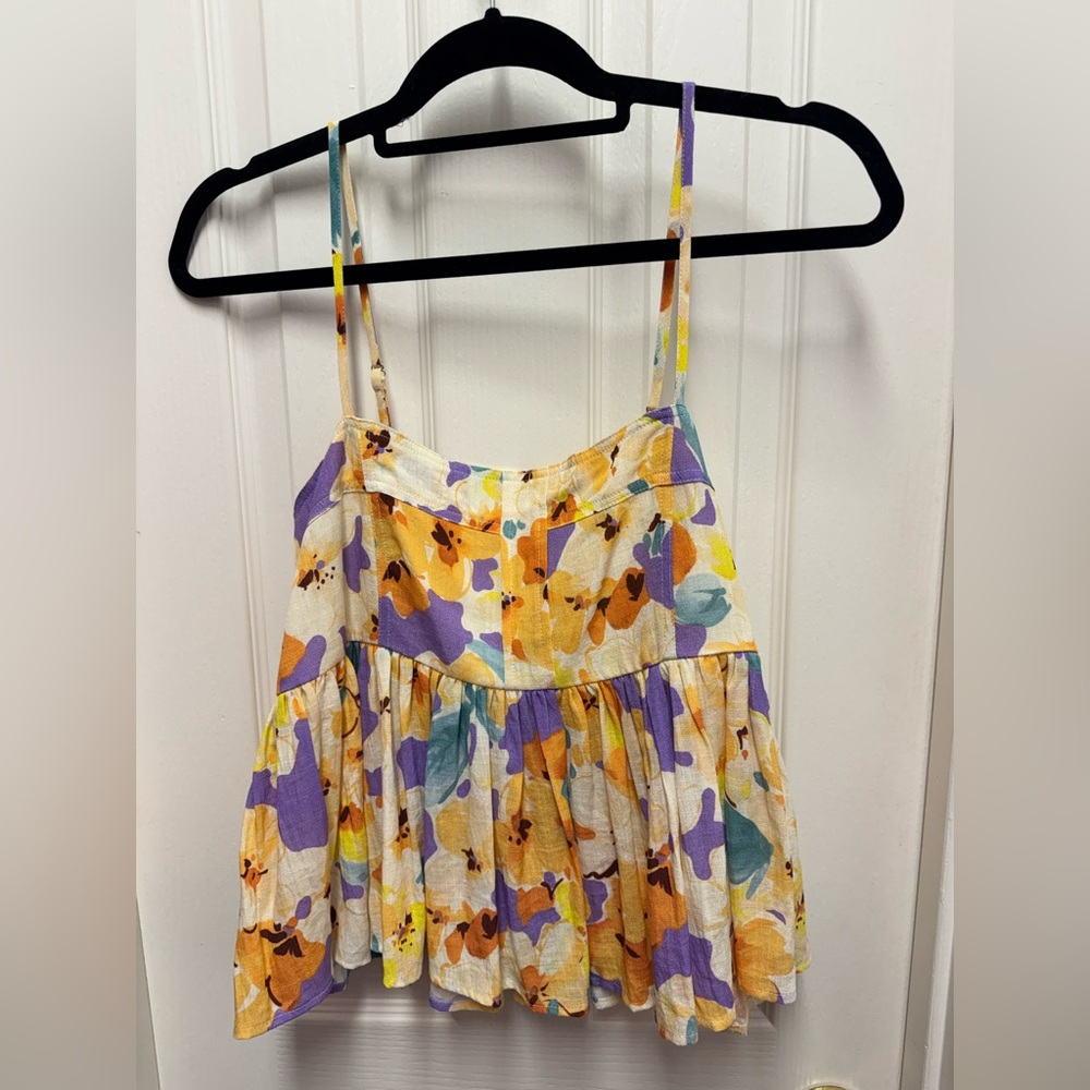 Fate size M, Multicolor Floral Women's Top
